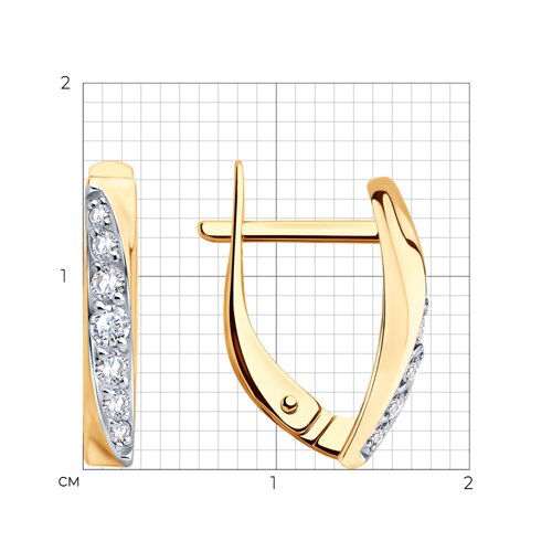 Серьги 0200558