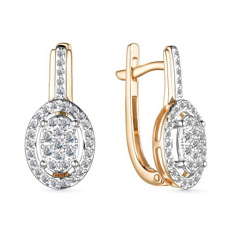 Серьги 25664-100