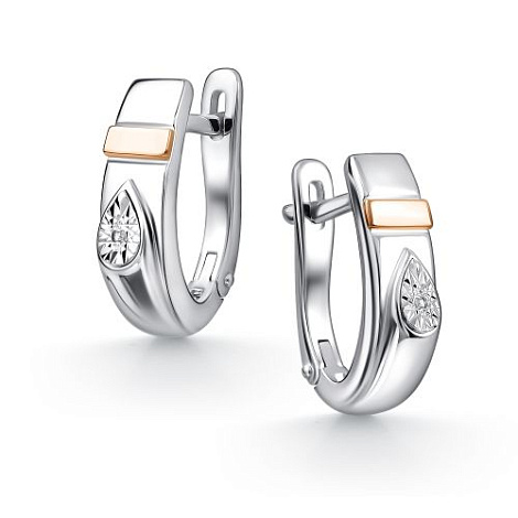 Серьги 02-4500/000Б-00