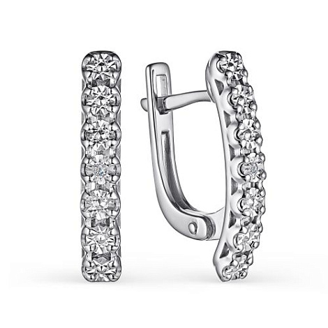 Серьги 02-3038/000Б-00