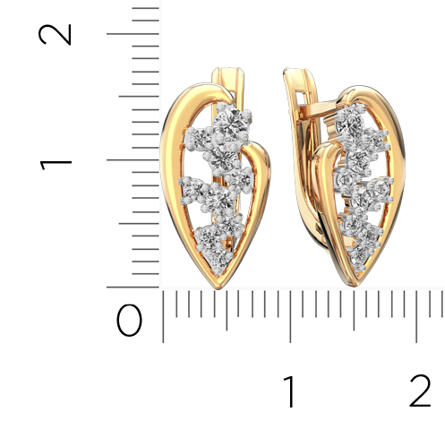 Серьги 3101063.14K.R.ZZ
