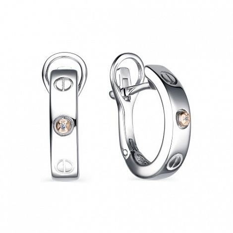 Серьги 02-2066/000Б-00