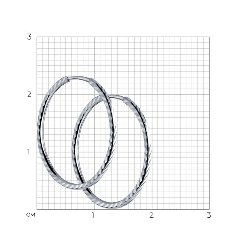 Серьги 94140073