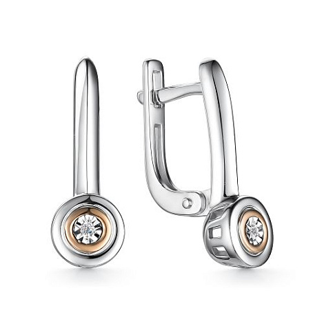 Серьги 02-3012/000Б-00