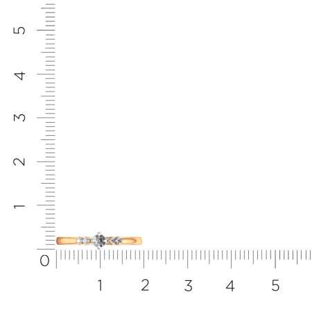 Кольцо 210876.14K.R.ZZ