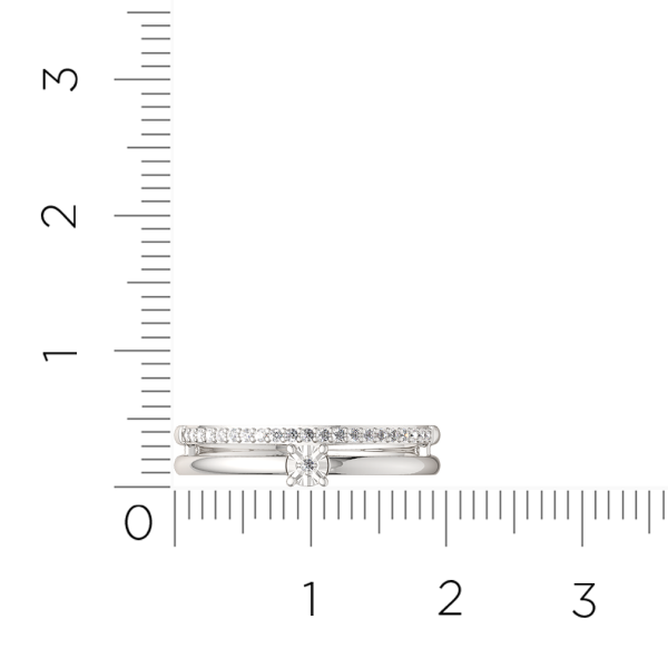 Кольцо 2D00508.14K.W.ZZ