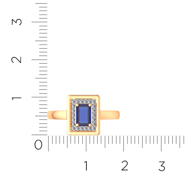 Кольцо 2D10210.14K.R.ZZ