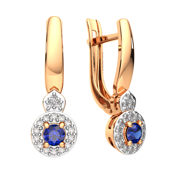 Серьги 3D10175.14K.R.ZZ