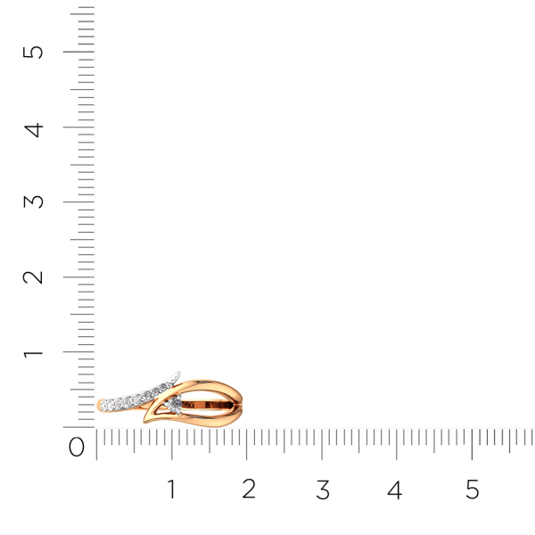 Кольцо 210996.14K.R.ZZ