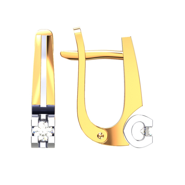 Серьги 2-11-1166-101