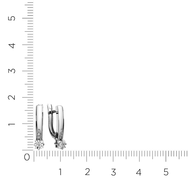 Серьги 3D00346.14K.W.ZZ