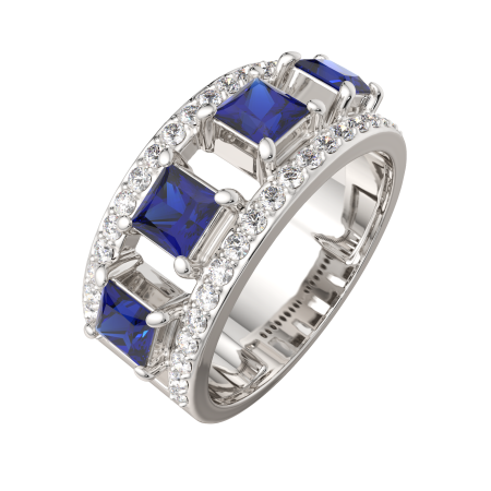 Кольцо 2D10108.14K.W.ZZ