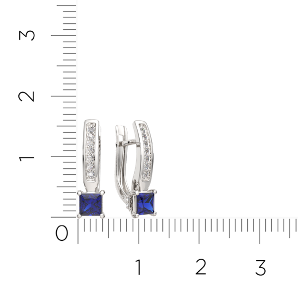 Серьги 3D10135.14K.W.ZZ