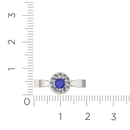 Кольцо 2D10162.14K.W.ZZ