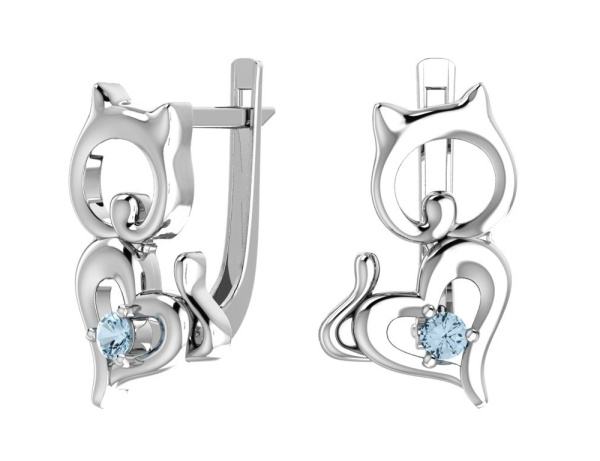 Серьги 0201553-00585