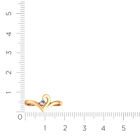 Кольцо 210811.14K.R.ZZ