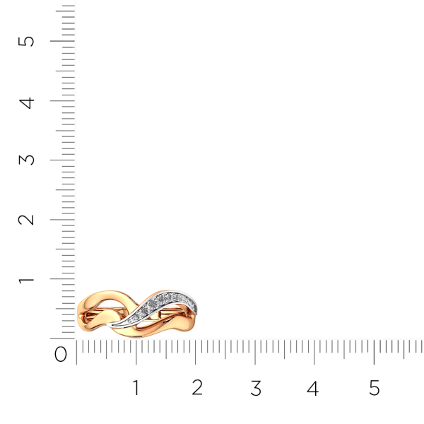 Кольцо 210939.14K.R.ZZ