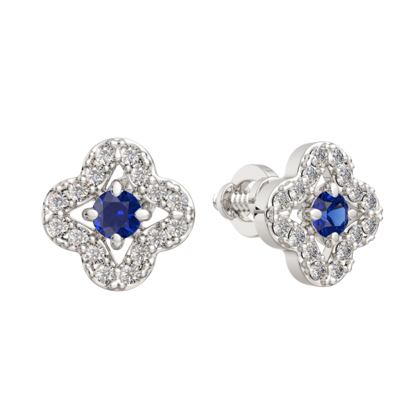 Серьги 3D1057.14K.W.ZZ