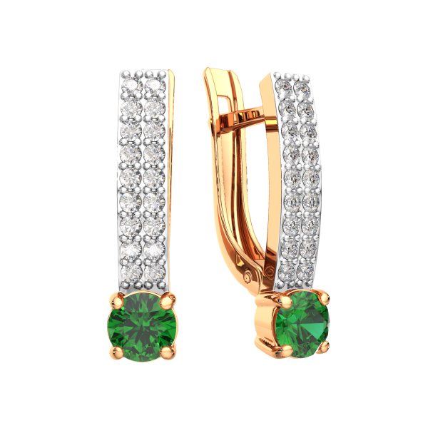 Серьги 3D20201.14K.R.ZZ