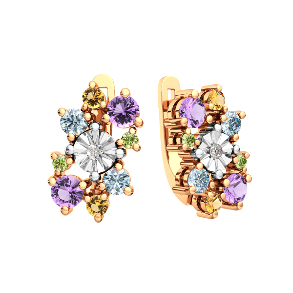 Серьги 3DS003.14K.B.ZZ