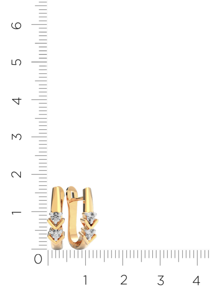 Серьги 3101113.14K.R.ZZ