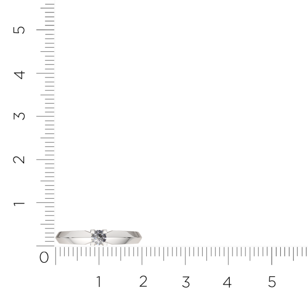 Кольцо 2D00300.14K.W.ZZ