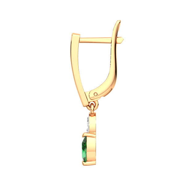 Серьги 3D20128.14K.R.ZZ