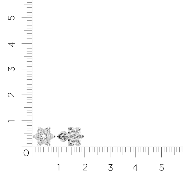 Серьги 3D00198.14K.W