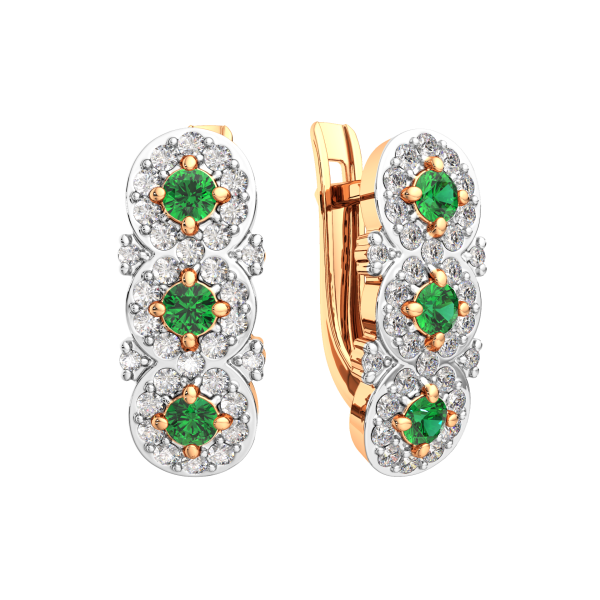 Серьги 3D20117.14K.R.ZZ