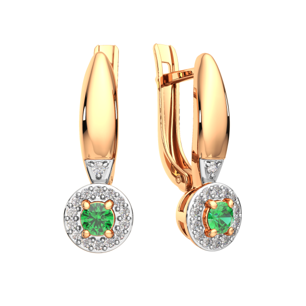 Серьги 3D20154.14K.R.ZZ