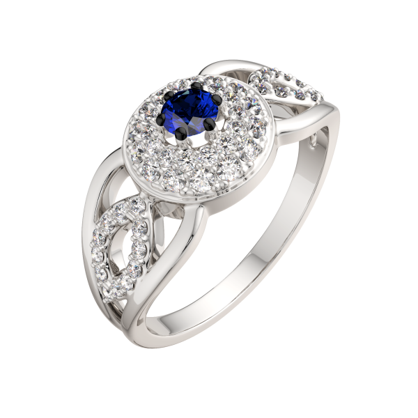 Кольцо 2D10124.14K.W.ZZ