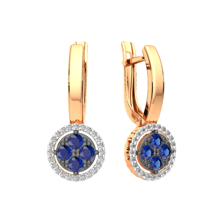 Серьги 3D10224.14K.R.ZZ