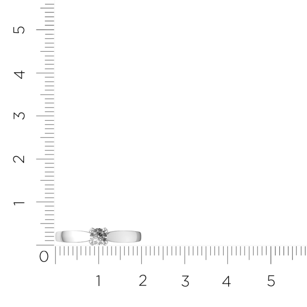 Кольцо 2D00252.14K.W.ZZ