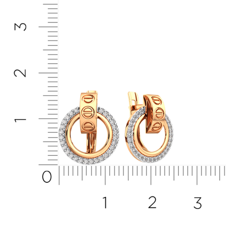 Серьги 3101882.14K.R.ZZ