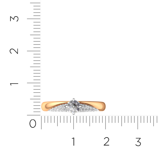 Кольцо 210880.14K.R.ZZ