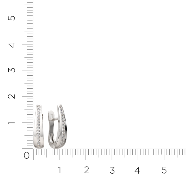 Серьги 3D00232.14K.W.ZZ