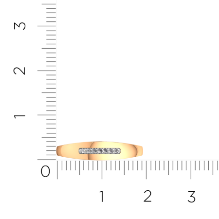 Кольцо 2D00121.14K.R