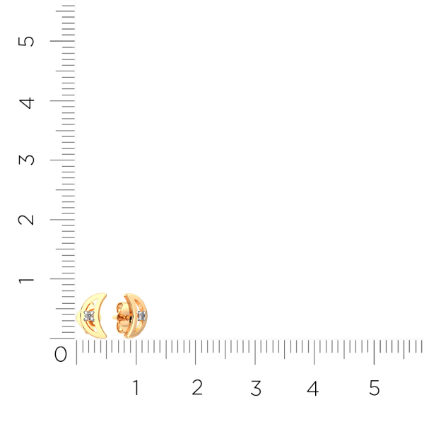 Серьги 3101325.14K.R.ZZ