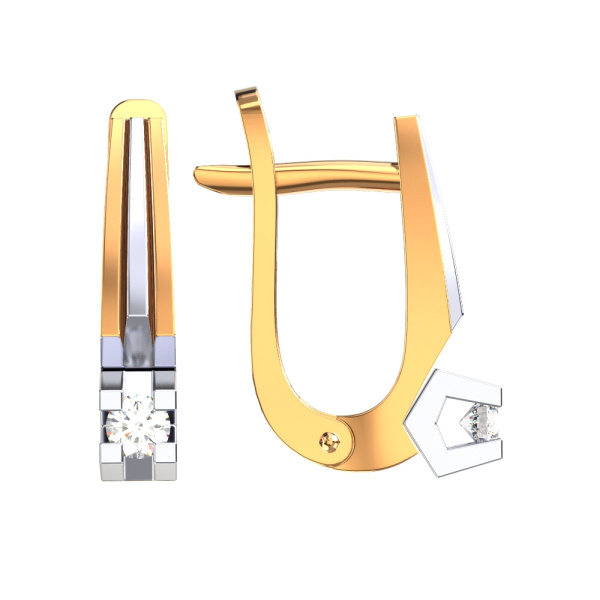 Серьги 2-11-1169-101