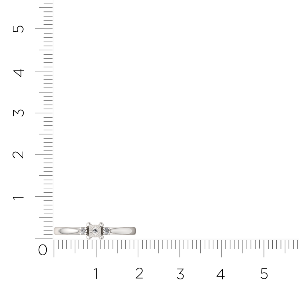 Кольцо 2D00169.14K.W.ZZ