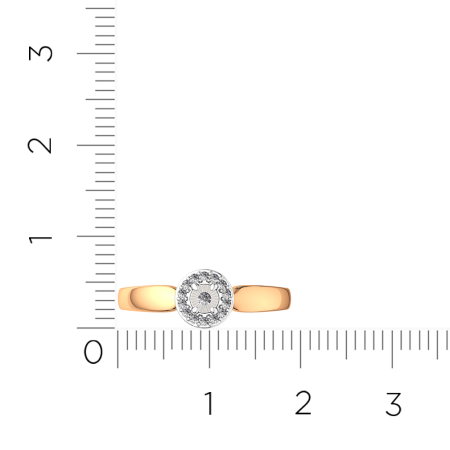 Кольцо 2D00467.14K.B.ZZ