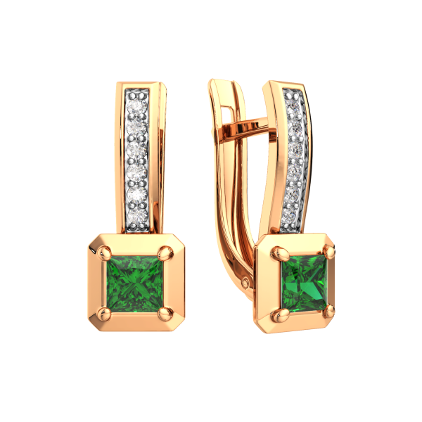 Серьги 3D20120.14K.R.ZZ