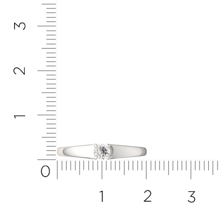 Кольцо 2D00484.14K.W.ZZ
