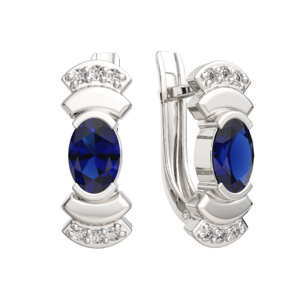 Серьги 3D10127.14K.W.ZZ