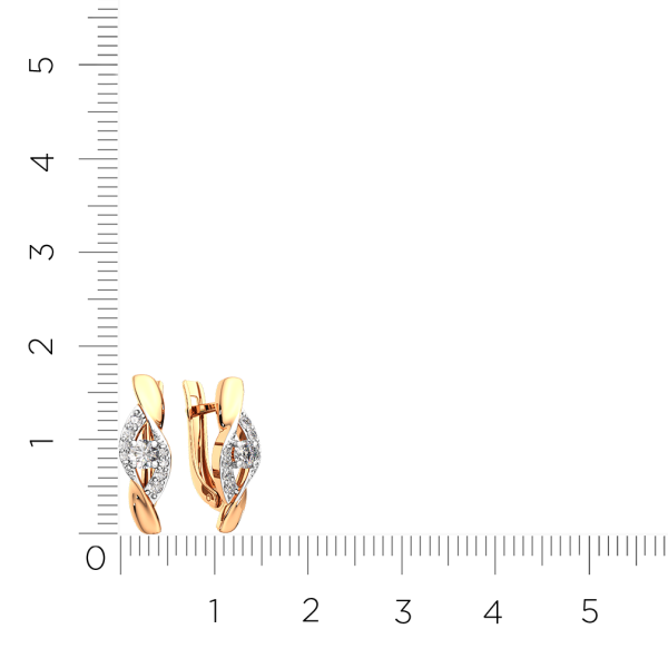 Серьги 3101164.14K.R.ZZ